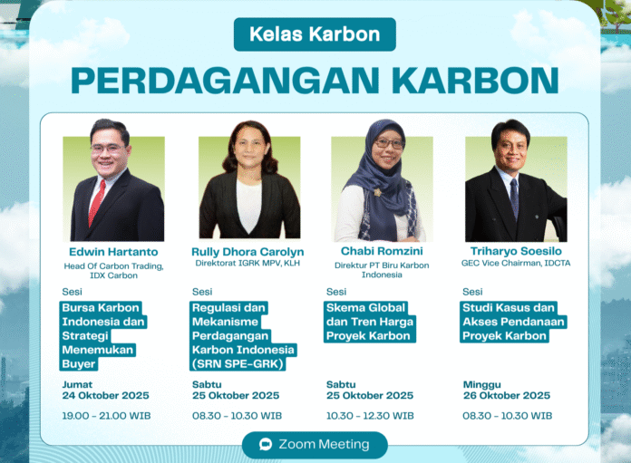 Poster Kelas Perdagangan Karbon
